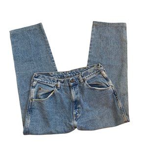 Vintage Wrangler Light Wash Relaxed Denim Jeans 34 x 30 USA